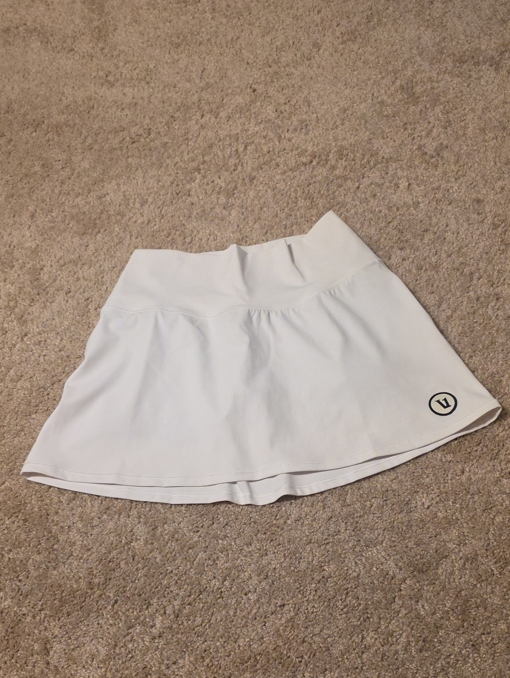 Vuori White Athletic Skort XS